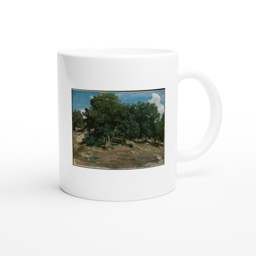 MUGG-108 — Camille Corot, Fontainebleau: Oak Trees at Bas-Bréau (1832 or 1833)