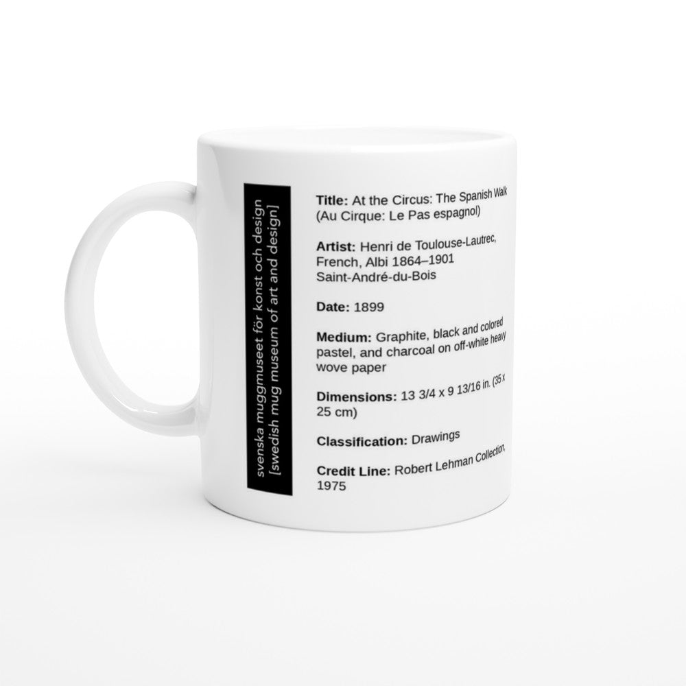MUGG-043 — Henri de Toulouse-Lautrec, At the Circus: The Spanish Walk (Au Cirque: Le Pas espagnol) (1899)