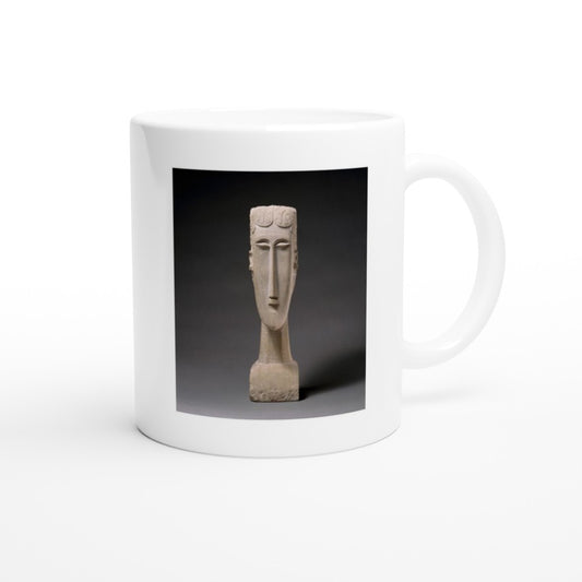 MUGG-023 — Amedeo Modigliani, Woman's Head (1912)