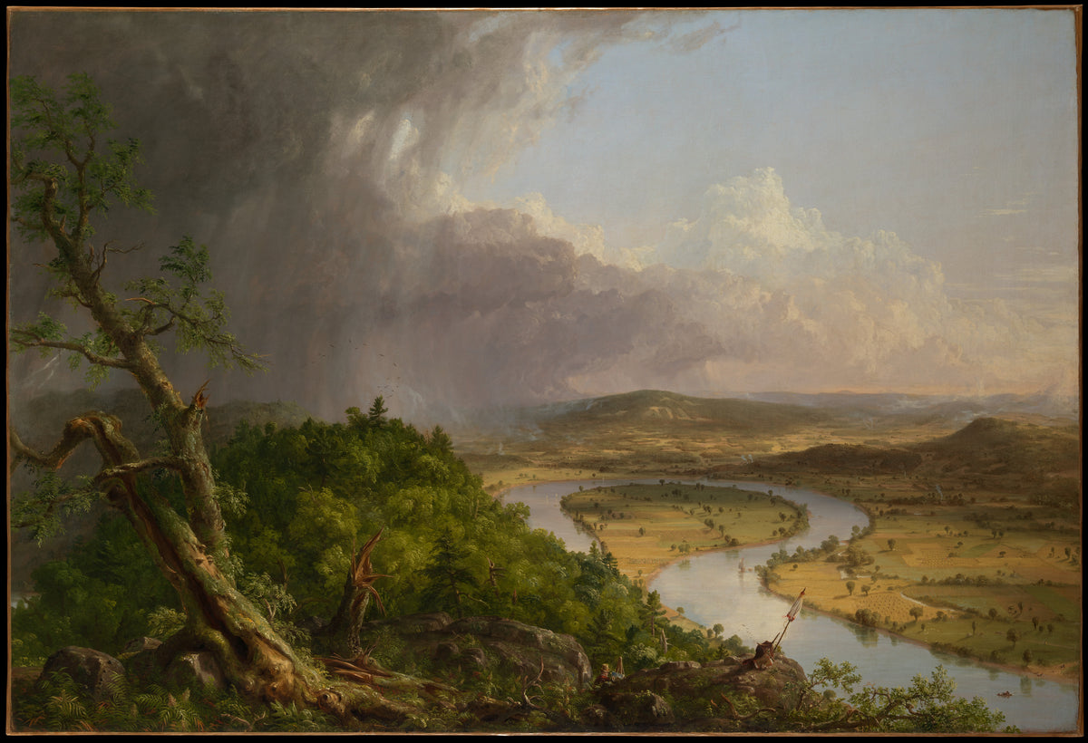 MUGG-111 — Thomas Cole, View from Mount Holyoke, Northampton, Massachusetts, after a Thunderstorm—The Oxbow (1836)