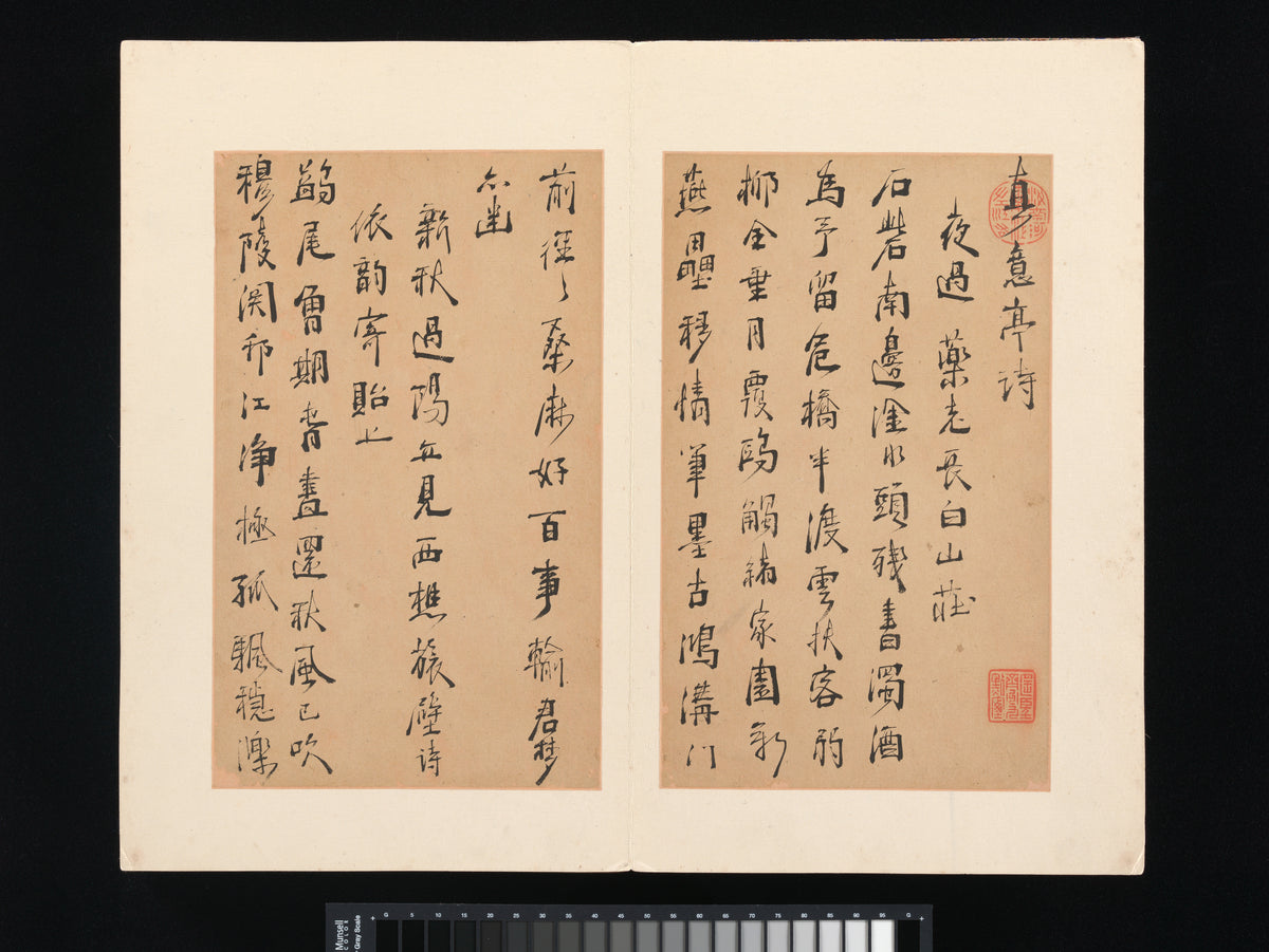 MUGG-112 — Zhou Lianggong, Poems from the Pavilion of True Meaning (datable to 1663 or later)