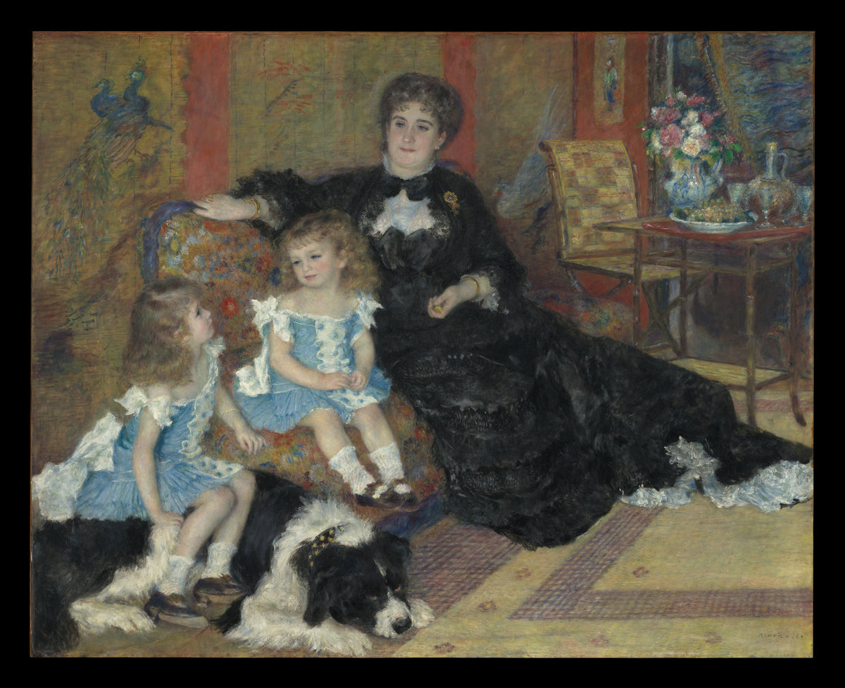 MUGG-120 — Auguste Renoir, Madame Georges Charpentier (Marguerite-Louise Lemonnier, 1848–1904) and Her Children, Georgette-Berthe (1872–1945) and Paul-Emile-Charles (1875–1895) (1878)