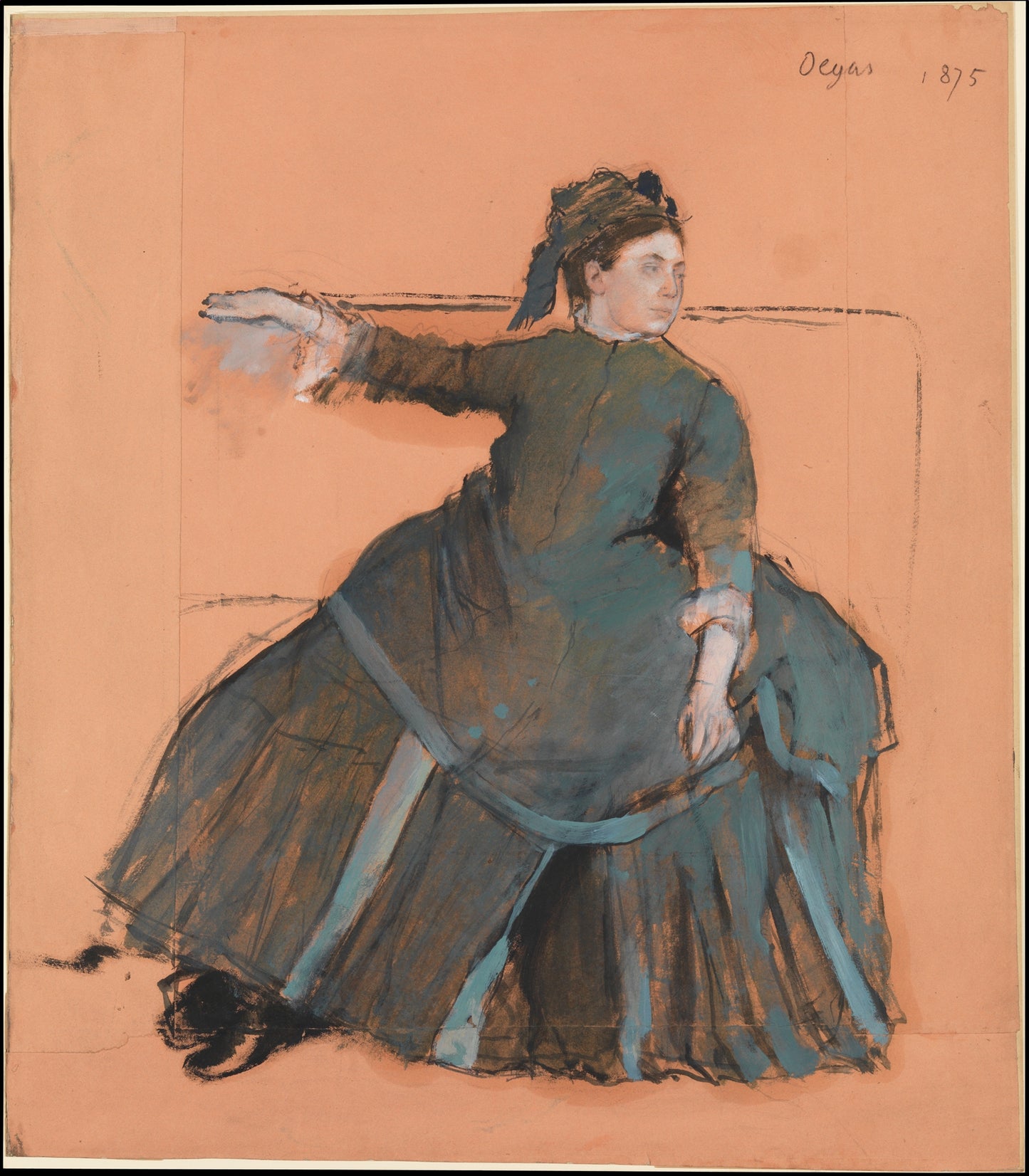 MUGG-055 — Edgar Degas, Woman on a Sofa (1875)