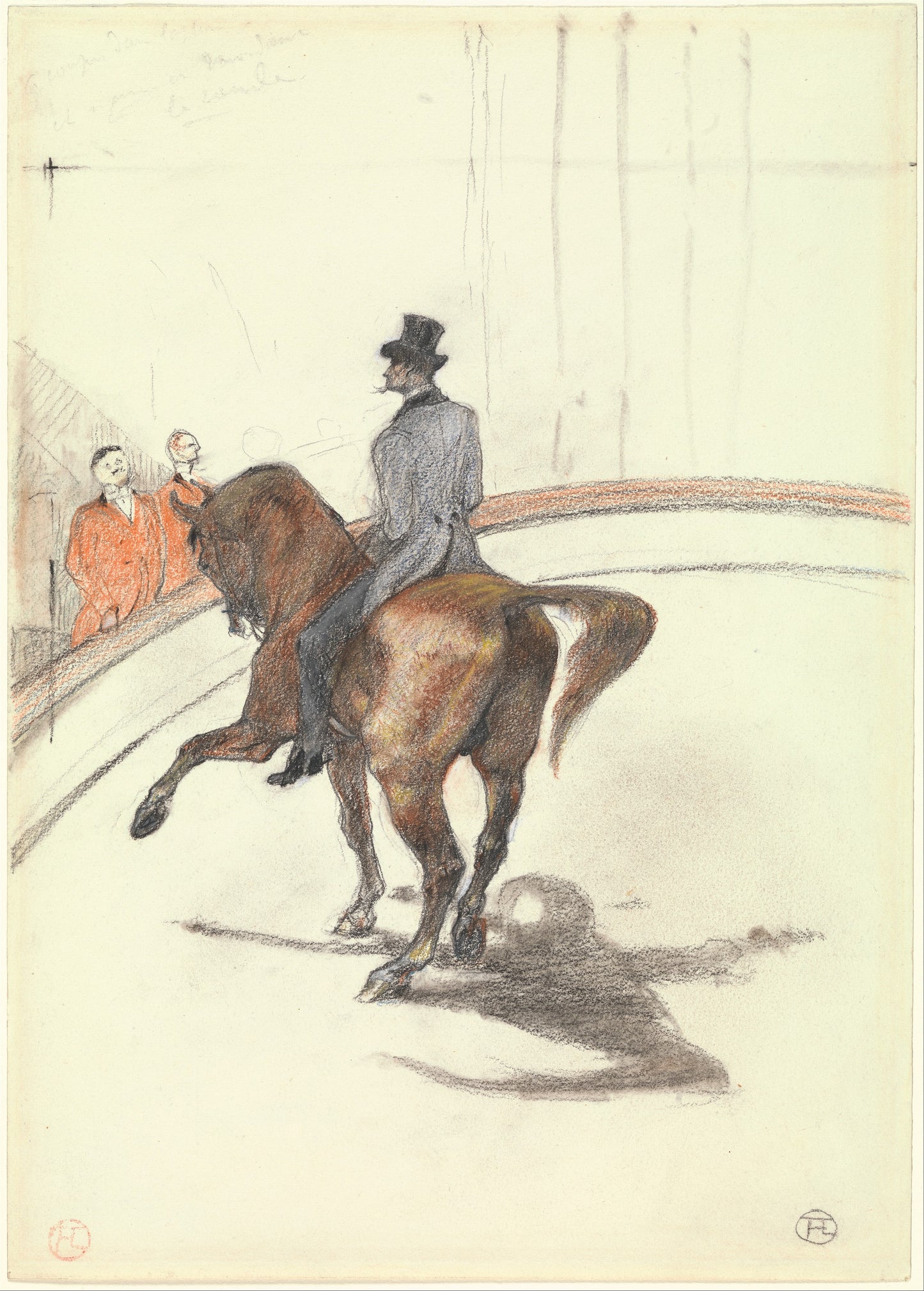 MUGG-043 — Henri de Toulouse-Lautrec, At the Circus: The Spanish Walk (Au Cirque: Le Pas espagnol) (1899)