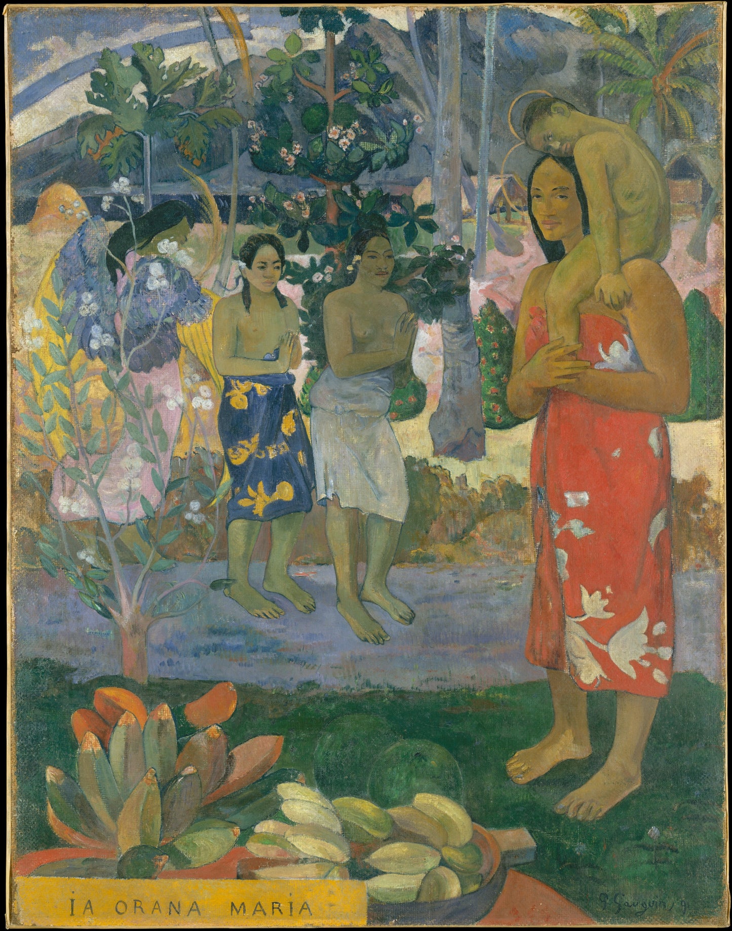 MUGG-091 — Paul Gauguin, Ia Orana Maria (Hail Mary) (1891)