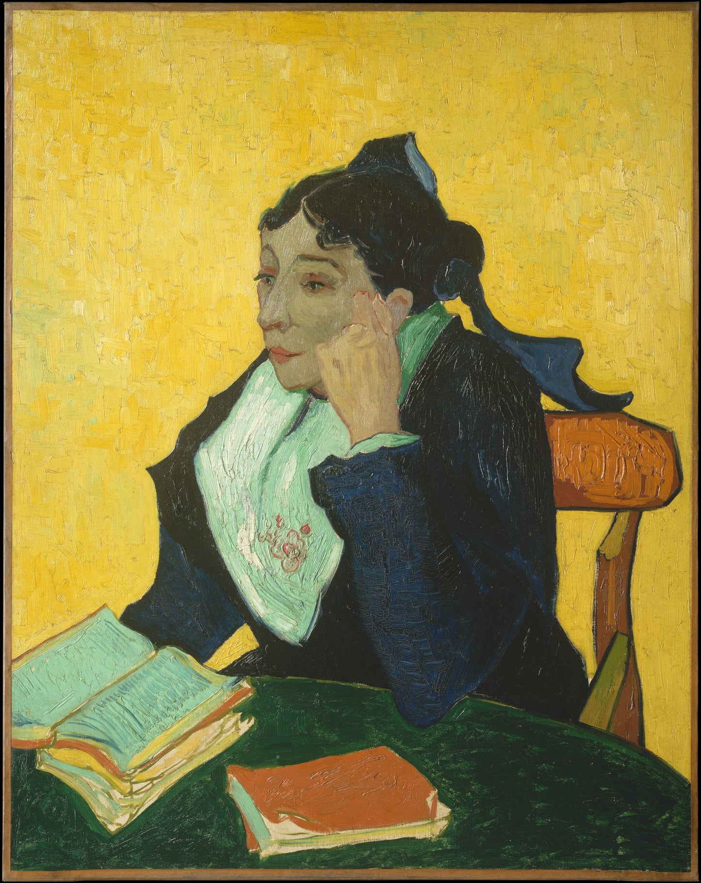 MUGG-094 — Vincent van Gogh, L'Arlésienne: Madame Joseph-Michel Ginoux (Marie Julien, 1848–1911) (1888–89)
