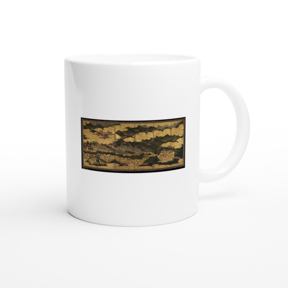 MUGG-110 — , Cherry Blossom Viewing at Itsukushima and Yoshino (first half 17th century)