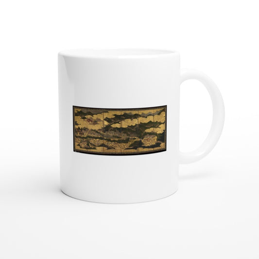 MUGG-110 — , Cherry Blossom Viewing at Itsukushima and Yoshino (first half 17th century)
