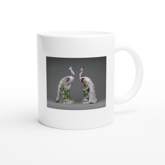 MUGG-089 — Chelsea Porcelain Manufactory, Peacock (one of a pair) (ca. 1755–58)